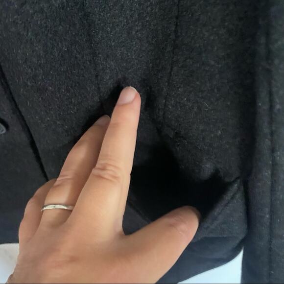 Spiegel vintage wool/cashmere blend womens gray blazer size 12 - Picture 12 of 12